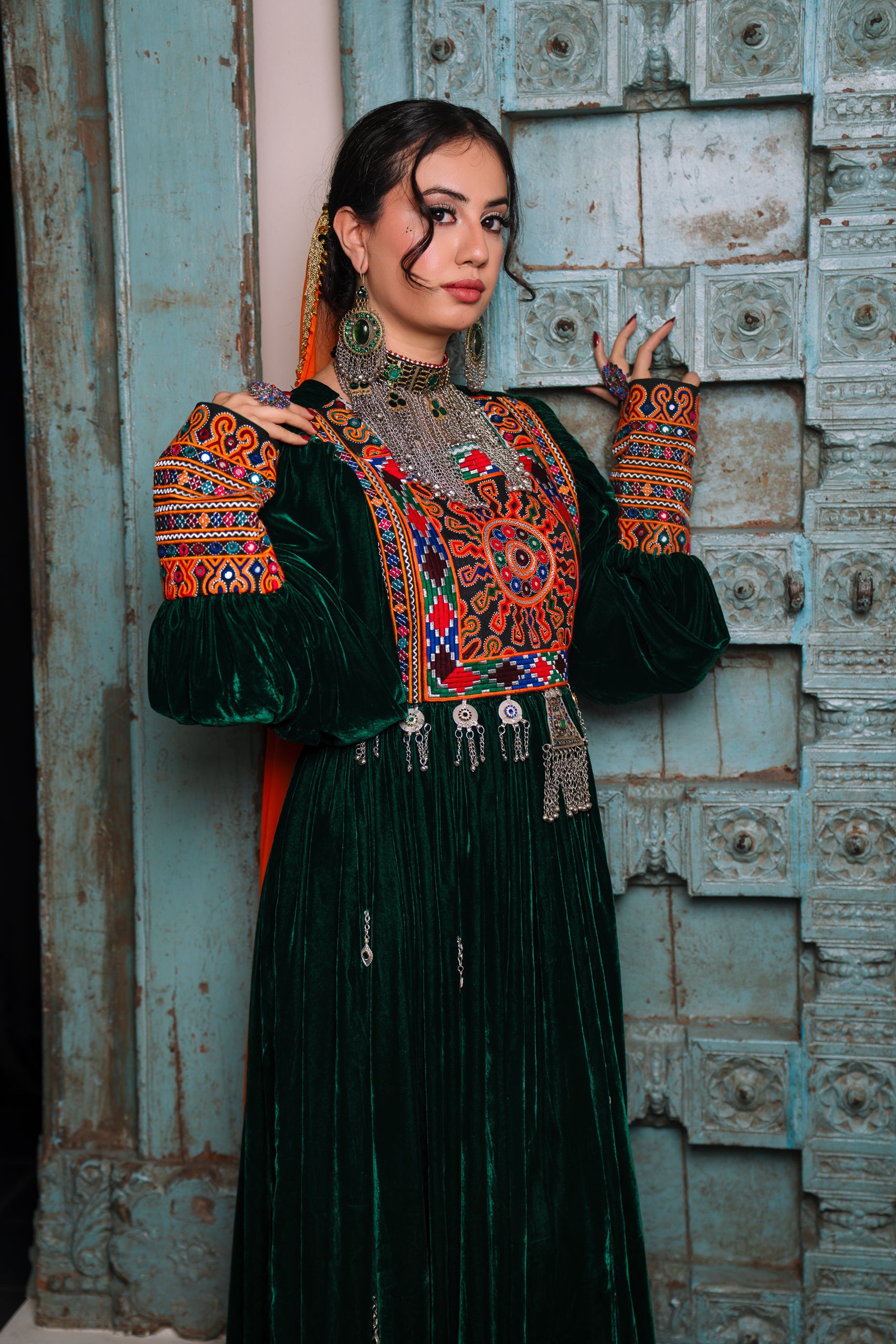 Shilla dress - green