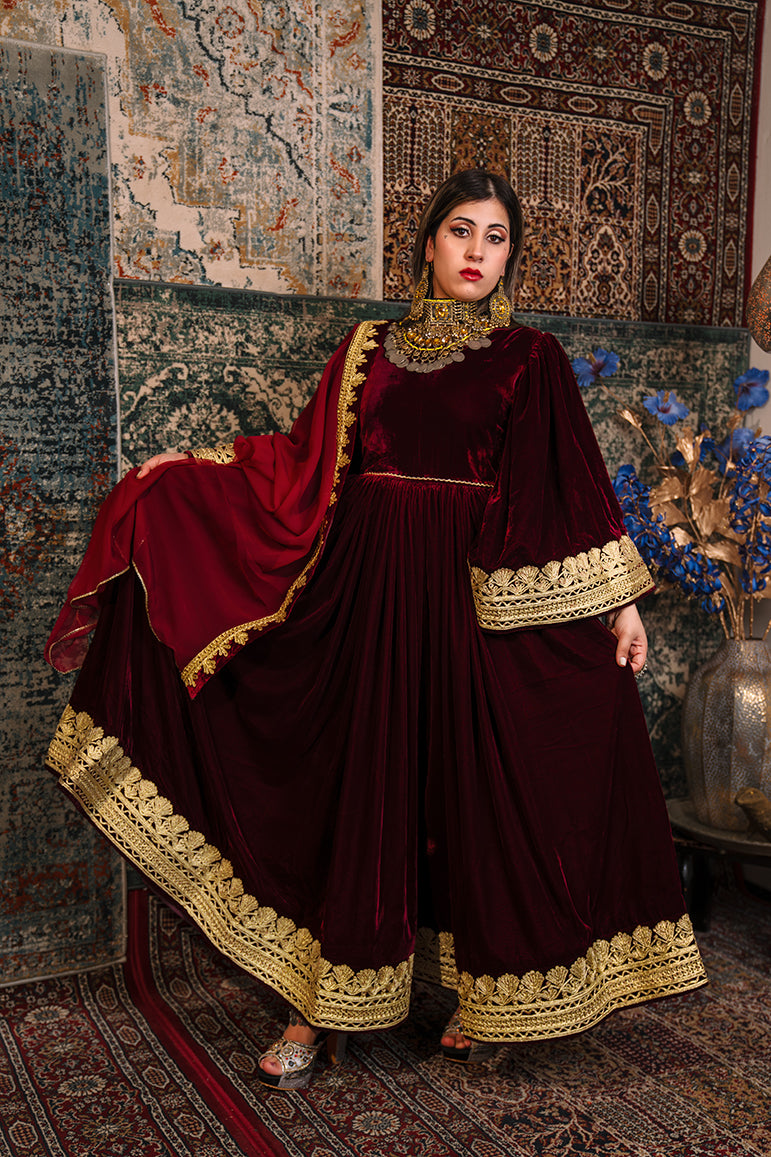 Royal Burgundy - 2 piece set